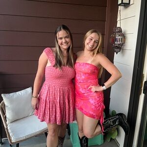 Y2K Strapless Mini Tube Dress